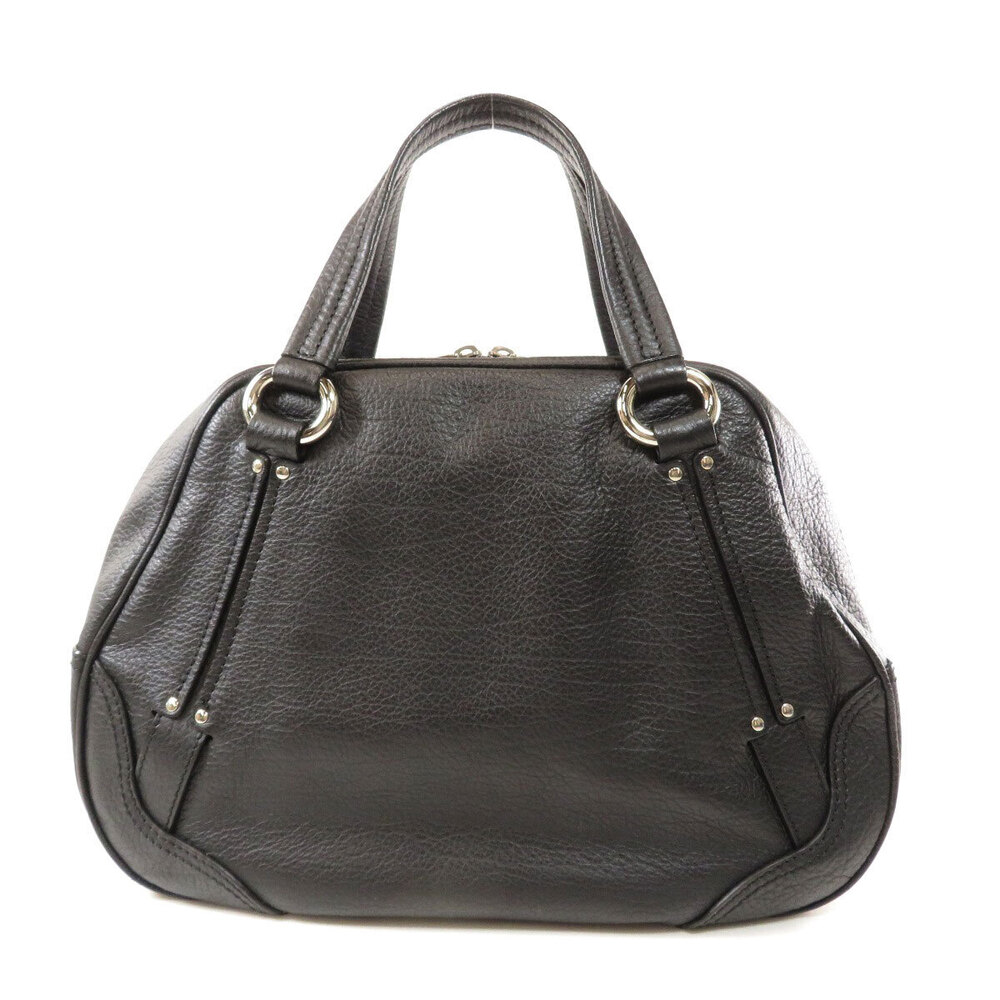 Celine Macadam embossed handbag leather